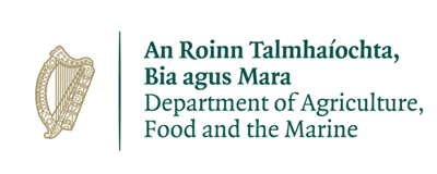 Logo for the Department of Agriculture, Food and the Marine 