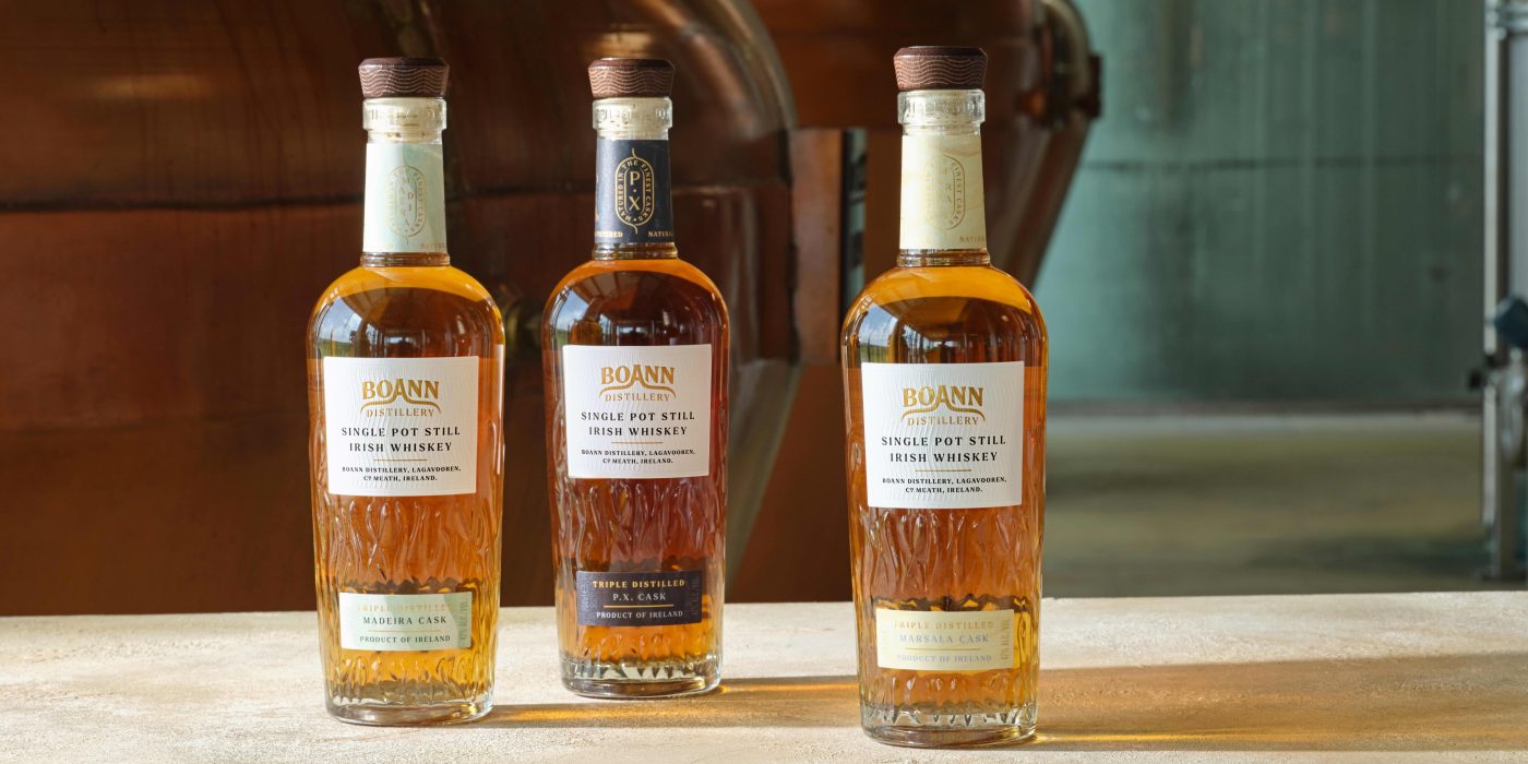 Distilling Boann whiskey