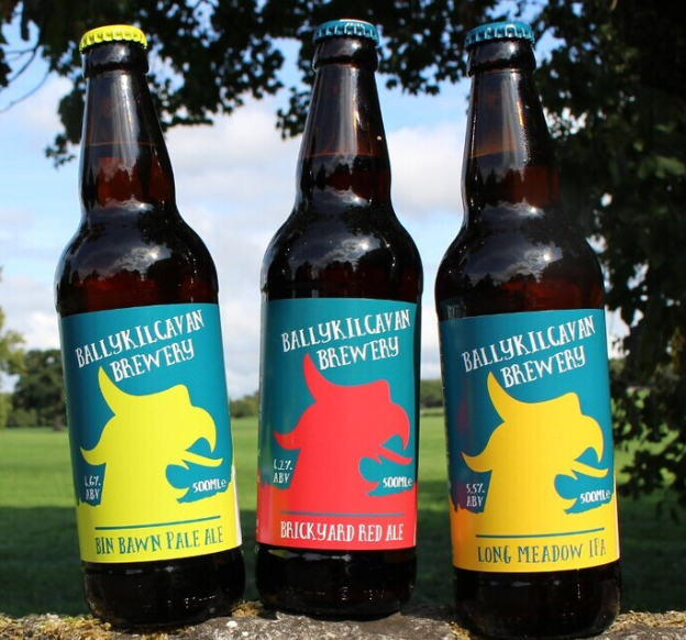 Ballykilcavan Brewing Beer Bottles