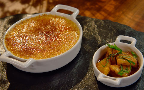 Neven's Coconut and Vanilla Crème Brûlée