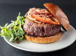 Mushroom Blend Beef Burger