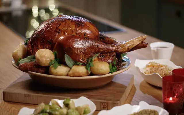 Neven's Christmas Turkey with Apricot and Orange Stuffing