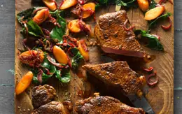 Smoked Paprika and Coriander Steaks