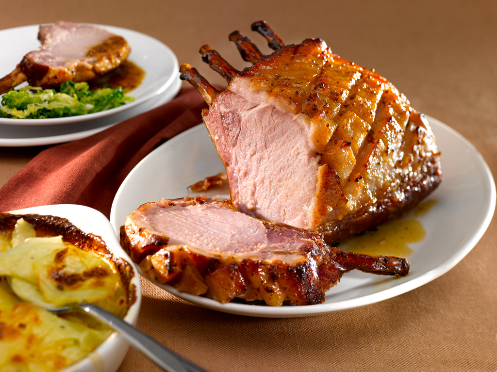 Smoked Rack of Bacon with Redcurrant Glaze