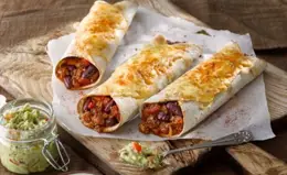 Beef Burrito with Spicy Mince and Chilli Recipe
