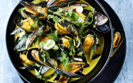 Mussels with Lemon Grass, Chilli and Ginger