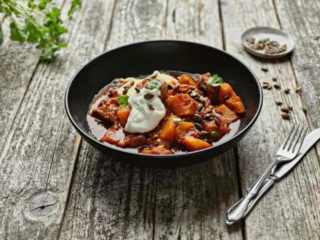 Pork and Butternut Squash Casserole
