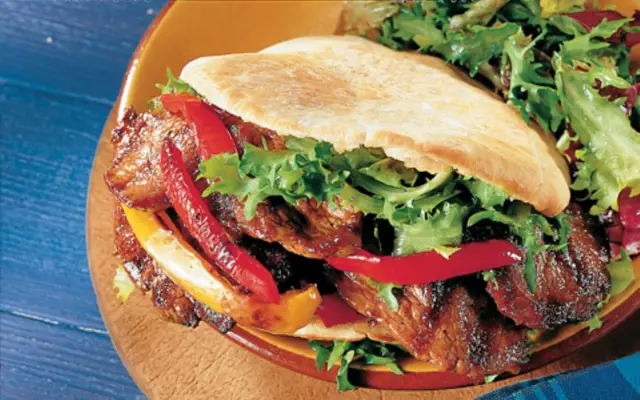 Pork Pitta Pockets