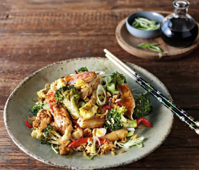 Chicken and Egg Fried Rice Recipe