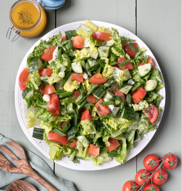 Fresh and Easy Leafy Green Salad