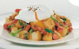 Poached Eggs & Home Fries