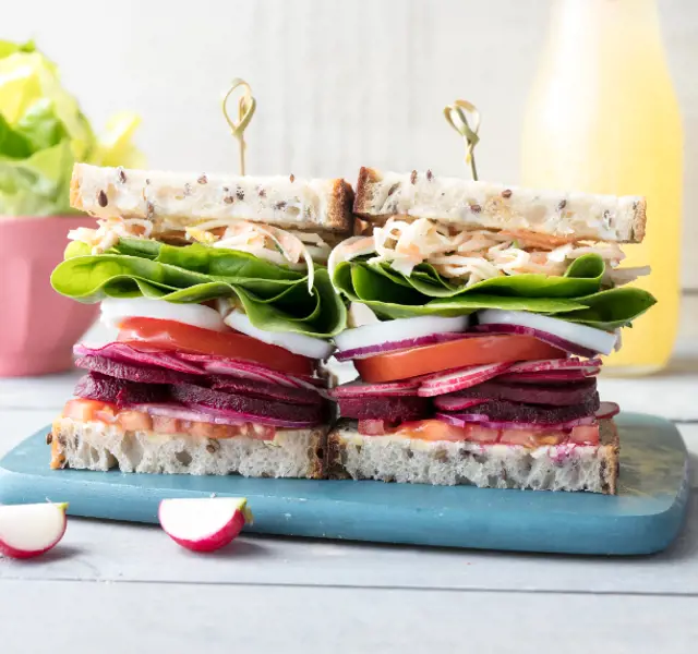 Easy Healthy Salad Sandwich Recipe