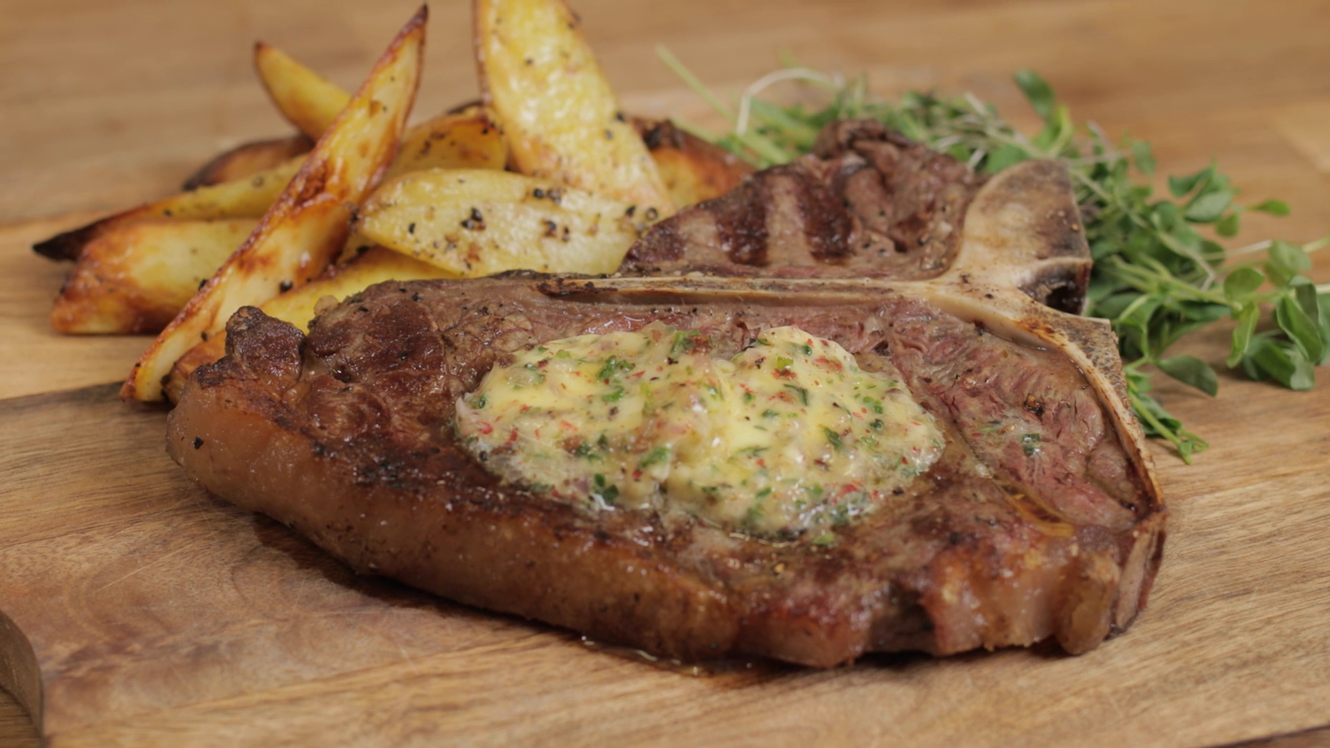 Cooking T-Bone Steak