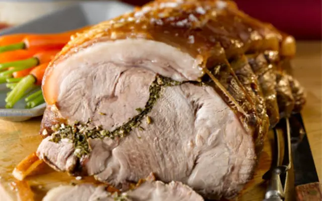 Succulent Roast Pork