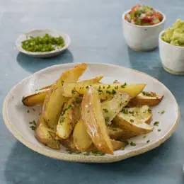 Homemade Skin-on Potato Wedges
