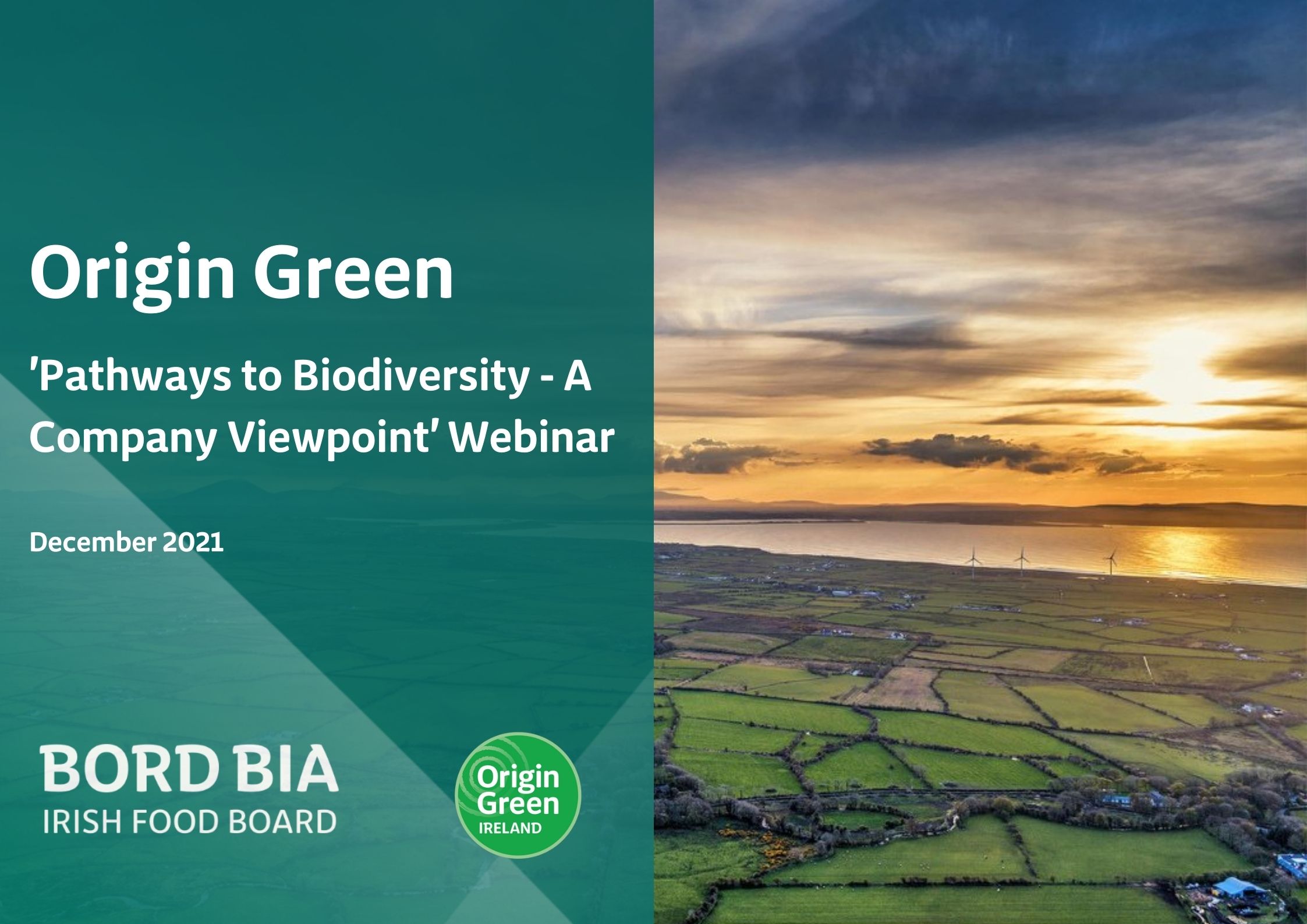 Origin Green 'Pathways to Biodiversity - A Company Viewpoint' Webinar