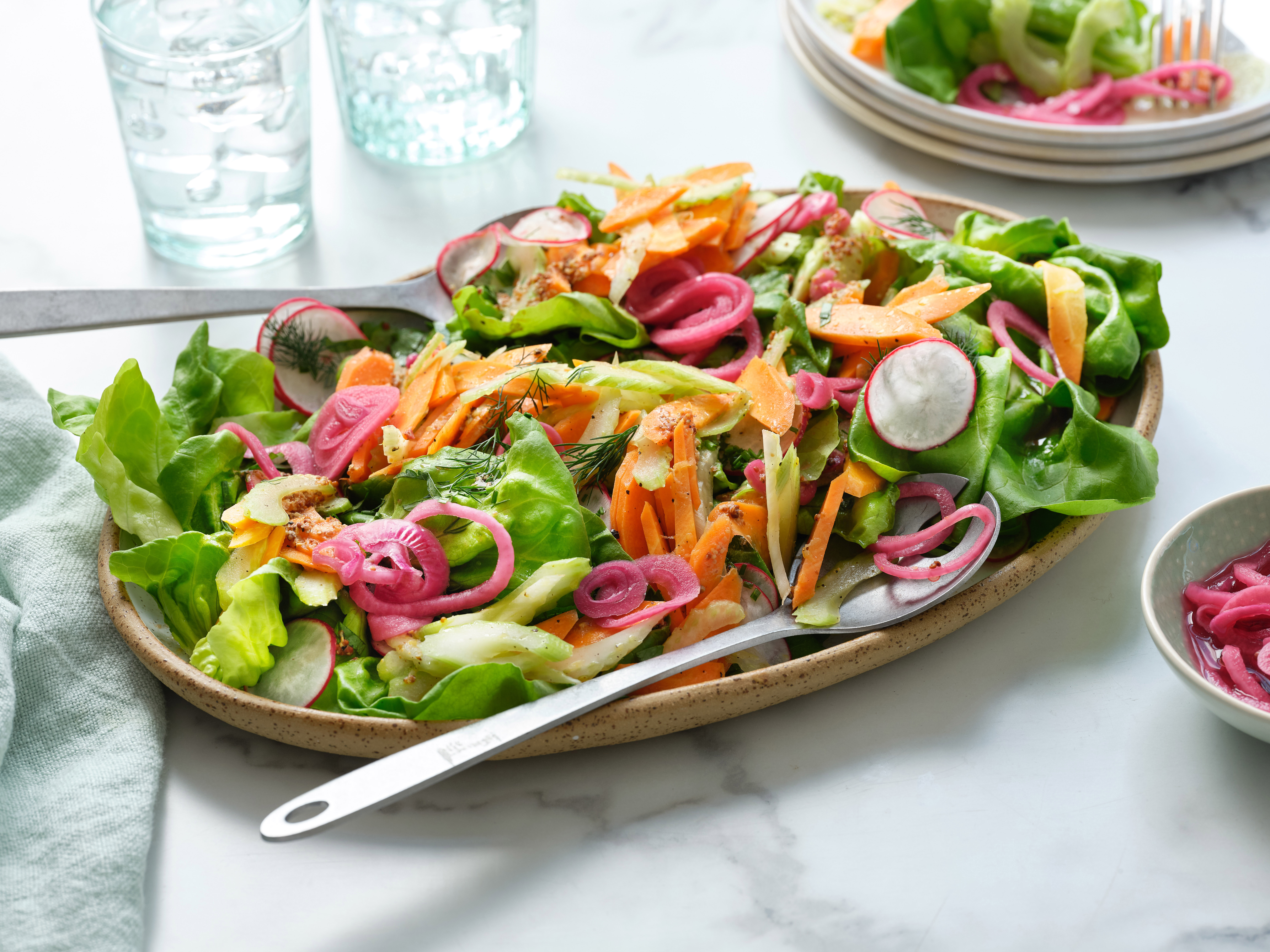 Quick Pickled Irish Vegetable Salad