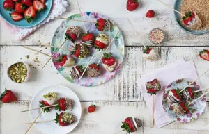 Chocolate-covered Strawberries