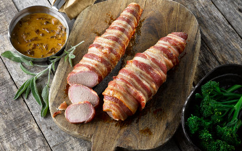 Pork Steak with Mushroom Sauce