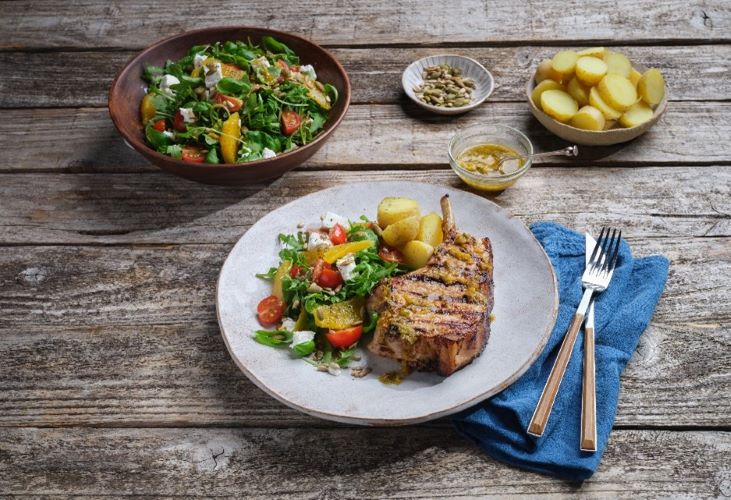 Citrus Marinated Pork Chops