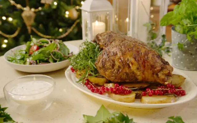 Neven Maguire's Fragrant Slow Roast Leg of Lamb Recipe